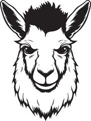 Llama Mascot Graphics