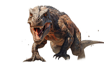 Carnotaurus Fearsome Predator on a White or Clear Surface PNG Transparent Background