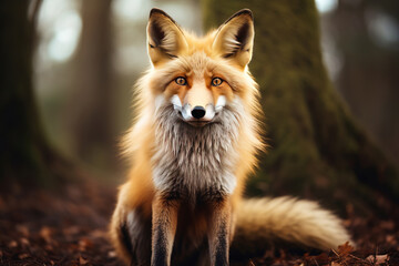 Red Fox Animal - obrazy, fototapety, plakaty