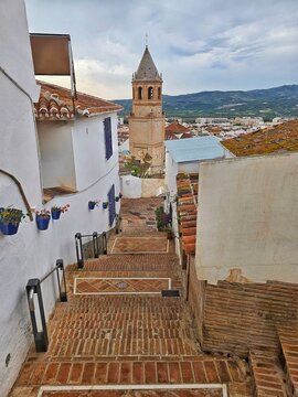 V&eacute;lez-M&aacute;laga town in the Axarquia region of Malaga