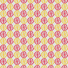 Block print swastik pattern, Indian hindu symbol print Indian block print