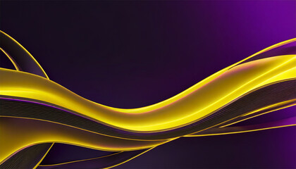 Futuristic technology background with glowing lines. 