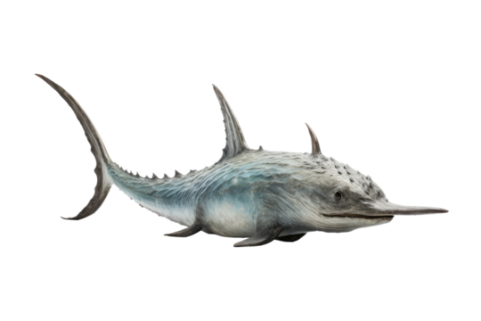 Narwhal Arctic Waters on a White or Clear Surface PNG Transparent Background