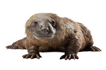 Platypus Unique Egg Laying Mammal on a White or Clear Surface PNG Transparent Background