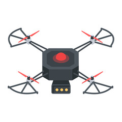 Drone Technology Isometric Icon