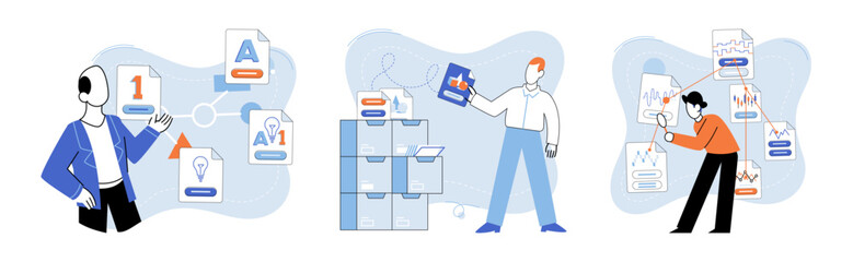 Cloud service vector illustration. The cloud service metaphor emphasizes convenience and accessibility technology Cloud computing revolutionizes traditional computing systems and infrastructure