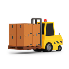 지게차 Forklift 3D