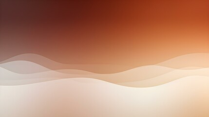 Gradient Background in dark brown and white Colors. Elegant Display Wallpaper with soft Waves
