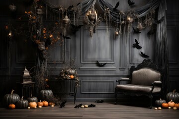 Naklejka premium Gothic Art Backdrop