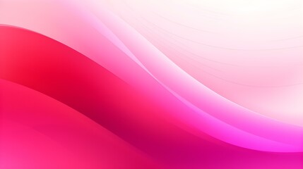 Gradient Background in fuchsia and white Colors. Elegant Display Wallpaper with soft Waves