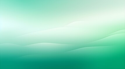 Gradient Background in green and white Colors. Elegant Display Wallpaper with soft Waves