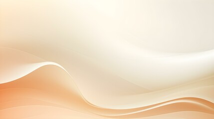 Gradient Background in ivory and white Colors. Elegant Display Wallpaper with soft Waves