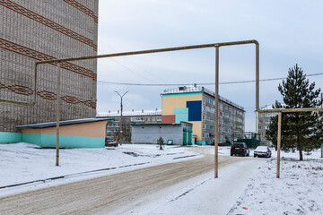 Residential area in Yuryev-Polsky, Russia