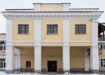 facade of a building