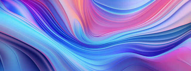 Mesmerizing iridescent background with a spectrum of vibrant colors.