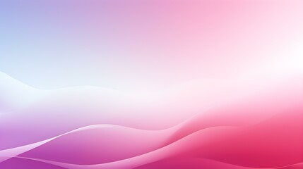 Gradient Background in magenta and white Colors. Elegant Display Wallpaper with soft Waves