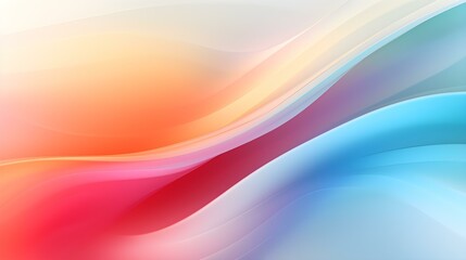 Gradient Background in multiple Colors. Elegant Display Wallpaper with soft Waves