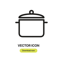 Pan icon vector. Linear-style sign for mobile concept and web design. Pan symbol illustration. Pixel vector graphics - Vector.	
