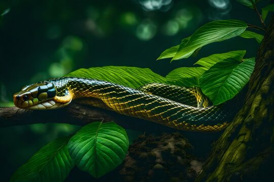 snake in the tree
