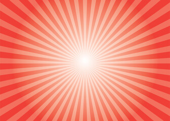 Obraz premium Redial Gradient Sunburst Vector Background For You