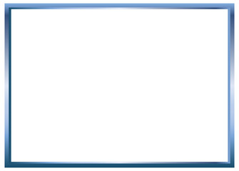 blue steel square frame line