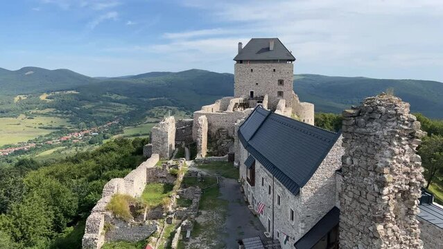 A view of Regec Castle in Hungary