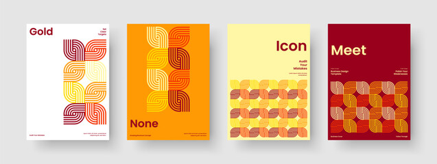 Naklejka premium Modern Brochure Template. Isolated Flyer Layout. Creative Business Presentation Design. Report. Background. Banner. Poster. Book Cover. Portfolio. Catalog. Pamphlet. Newsletter. Magazine. Notebook