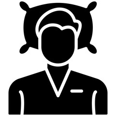 Lying Down Icon