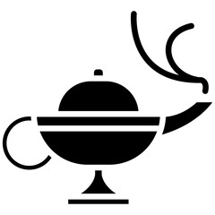 Arabian Magic Lamp Icon