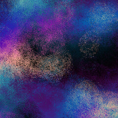 Fototapeta premium Abstract grainy gradient background noise texture effect summer poster design