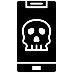 Mobile Hacked Icon