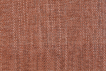 Factory fabric in orange color, fabric texture sample for furniture