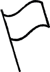 sport, flag icon grunge style vector