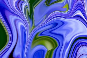 blue and green color oil painting wallpaper abstract background. Textile floor marble design