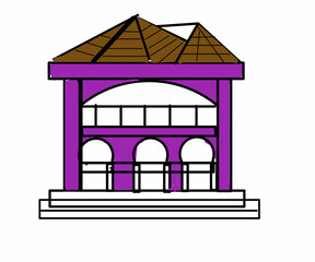 illustration of a building