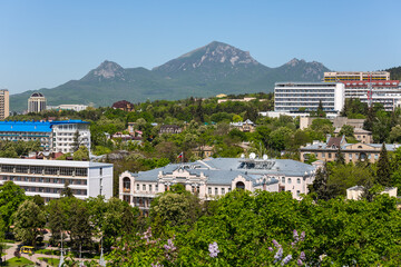 Obraz premium Panoramic view of Pyatigorsk