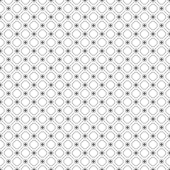 seamless pattern of circles and lines forms arbitrary shapes. Vector illustration for textiles, textures, creative design and simple backgrounds