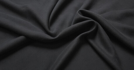 Fototapeta premium black fabric