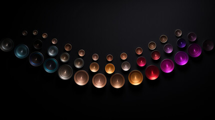 Abstract Art in a colorful pattern