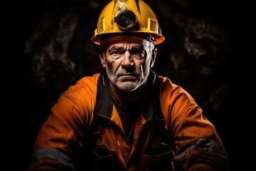 Photograph captures the essence of the profession of Miner