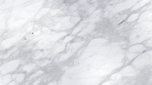 Sleek white marble texture with subtle grey veining