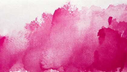 pink watercolor background with a pronounced texture of paper for decorating design products and printing