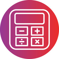 Calculator app Icon style