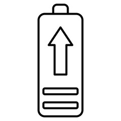 battery line icon