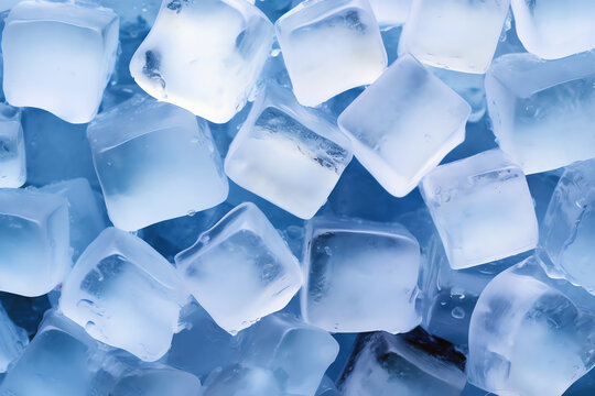 ice cubes, AI generated
