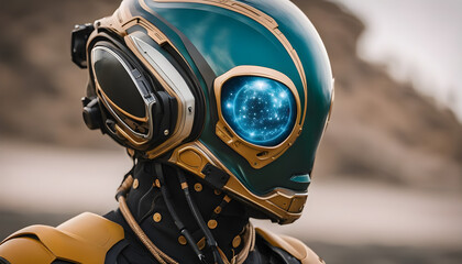 Fototapeta premium Humanoide futurista