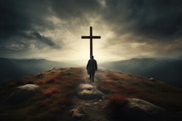 Spiritual Journey: Holding the Cross into the Light