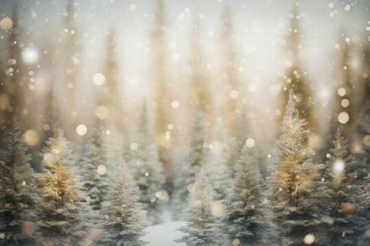 Serenade of Spruce: Captivating Winter Delight © Andrii 