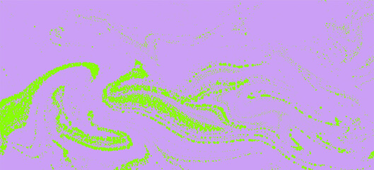 Psychedelic 70s Trendy Design. Vector Abstract Duotone Background