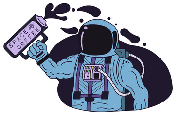 Astronaut's Coffee © SergioFabricio